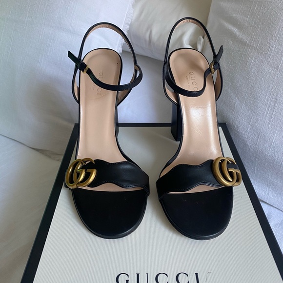 *SOLD* Gucci Marmont Heels - Picture 4 of 6